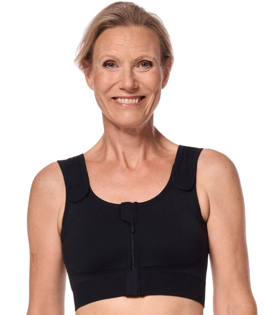 Amoena Pamela Post Surgery Bra - Black
