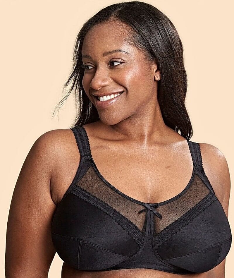 Royce Charlotte Support Non-Underwired Bra - Black – Big Girls Don't Cry  (Anymore)