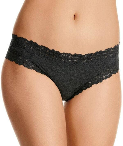 Jockey Parisienne Cotton Marle Cheeky - Charcoal Marle Knickers 