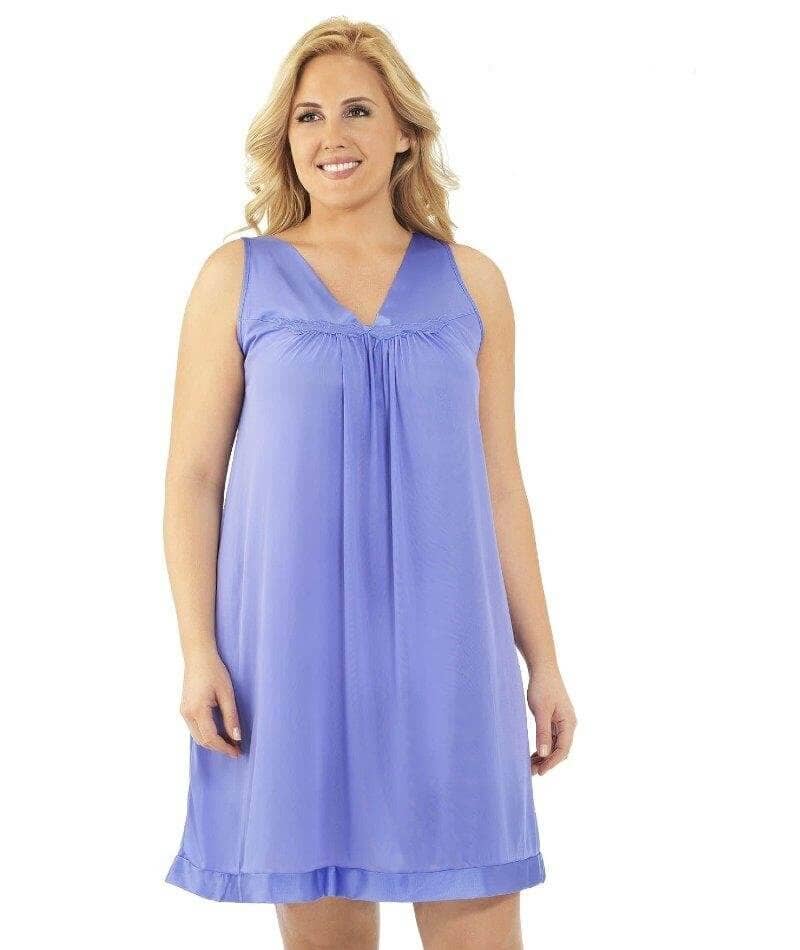 Exquisite Form Short Gown Plus - Victory Violet Sleep