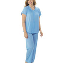 Exquisite Form Short Sleeve Pajamas Plus - Purity Blue