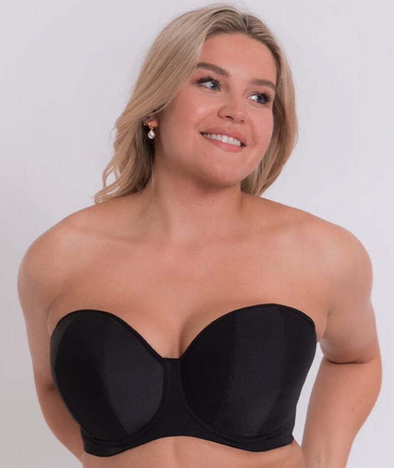 Curvy Kate Luxe Strapless Bra - Jet Black – Big Girls Don't Cry (Anymore)