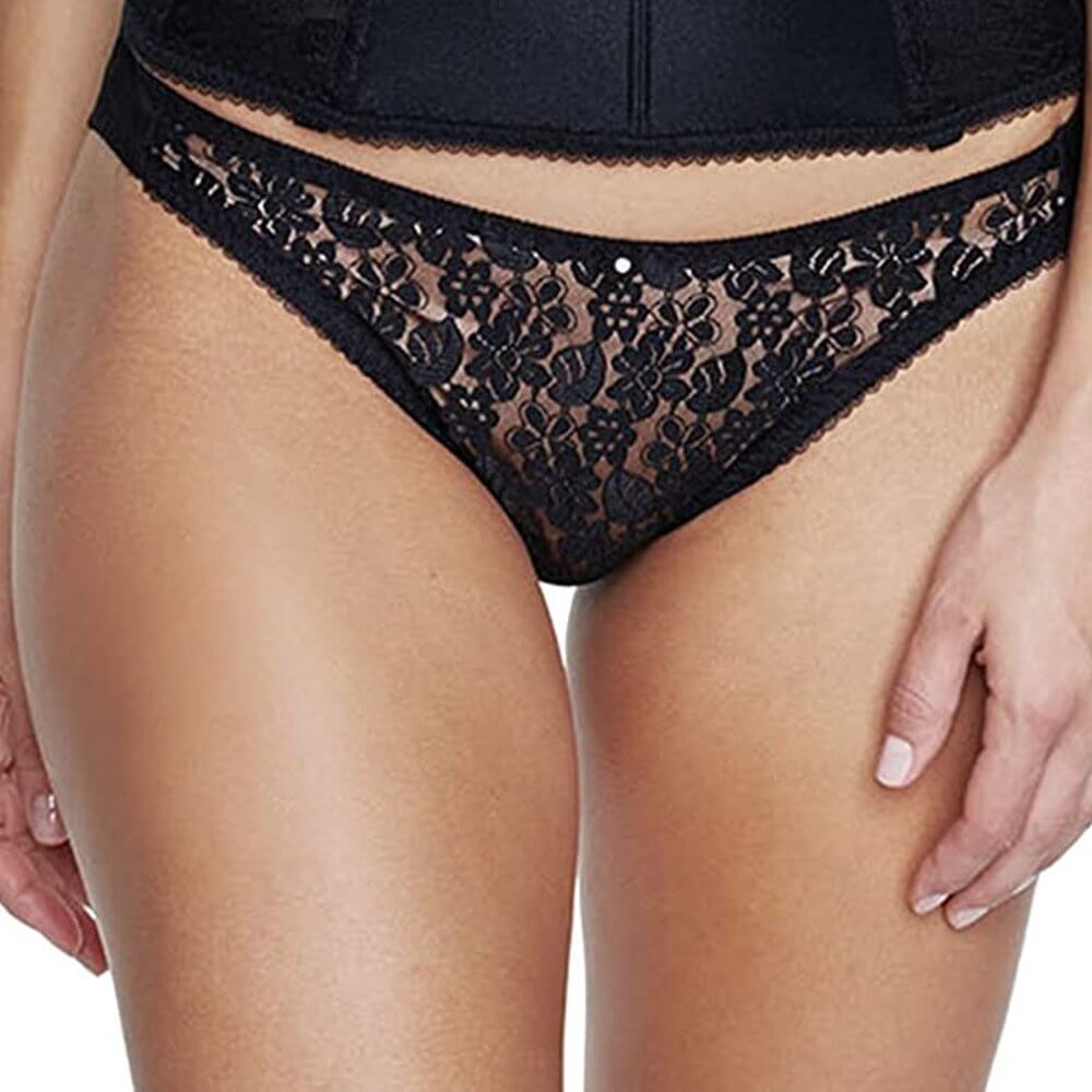 Dominique Lace Brief - Black – Big Girls Don't Cry (Anymore)