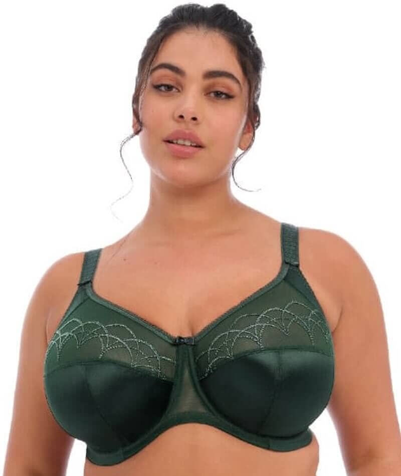Elomi Cate Underwired Full Cup Banded Bra - Pinegrove – Big Girls Don't Cry  (Anymore)
