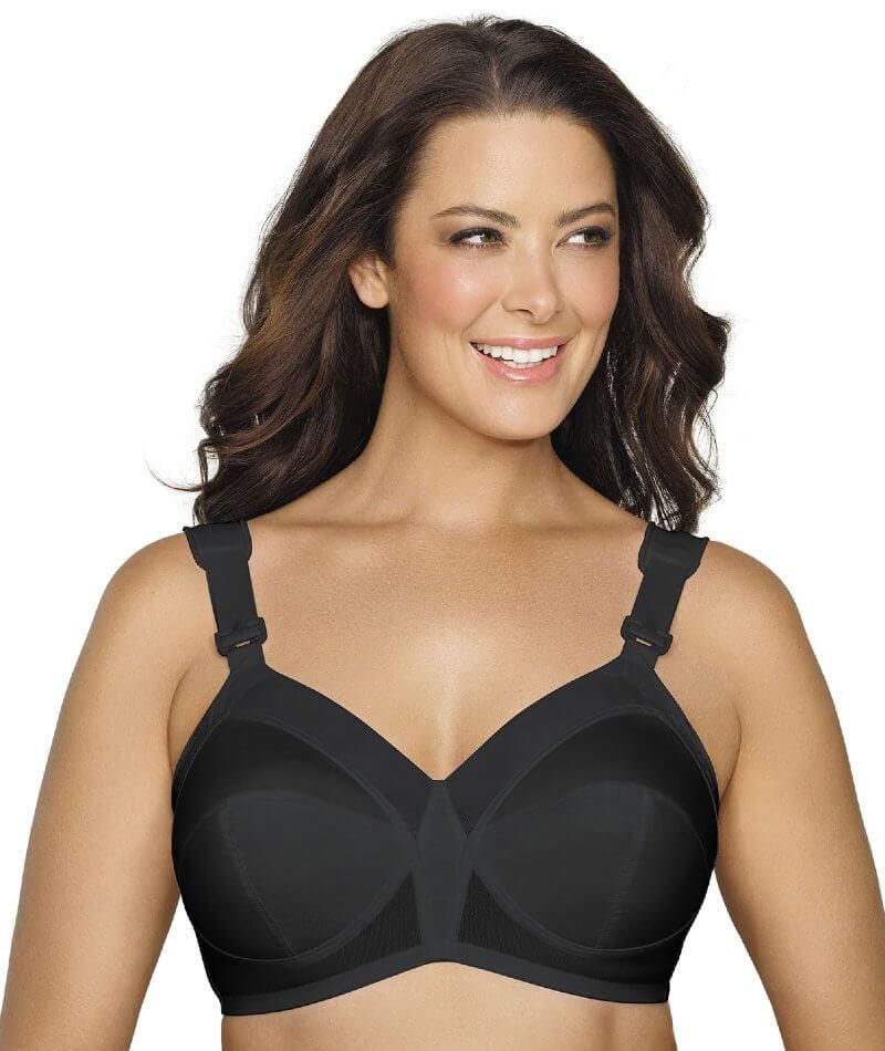 Exquisite Form Fully Original Wirefree Support - Black Bras
