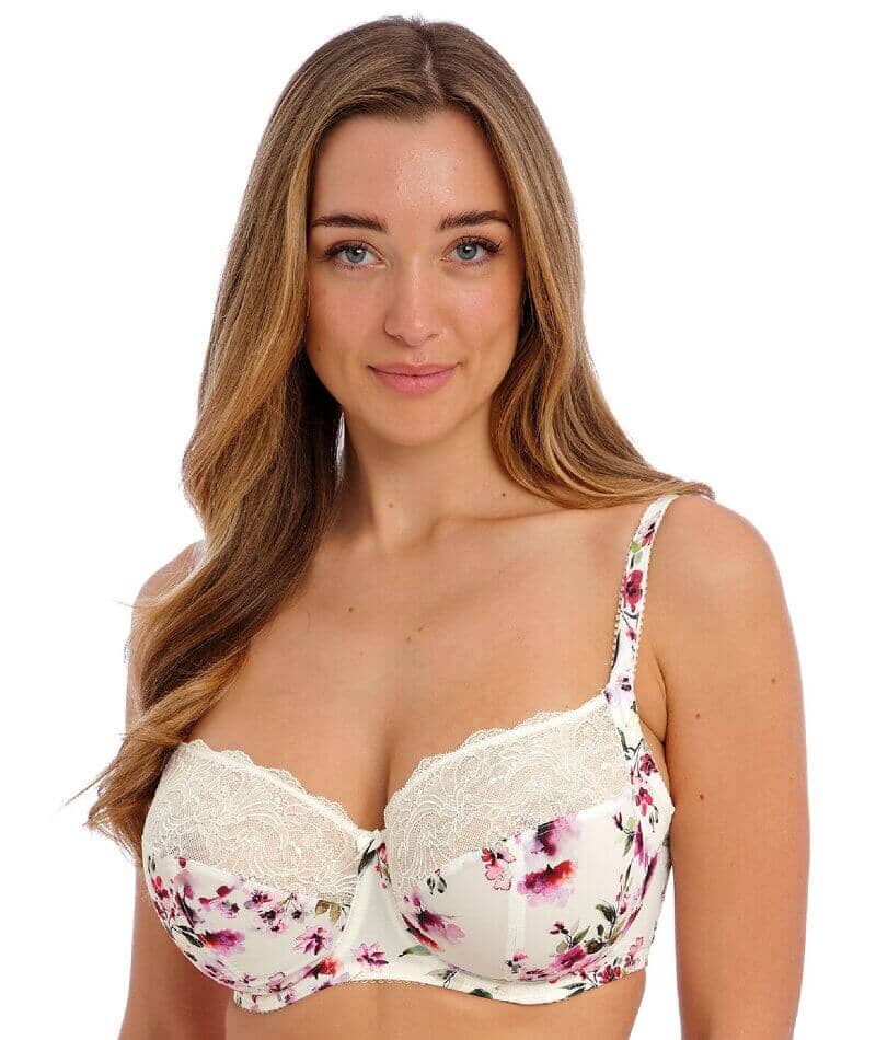 Fantasie lucia underwired side support bra wildflower big girls don