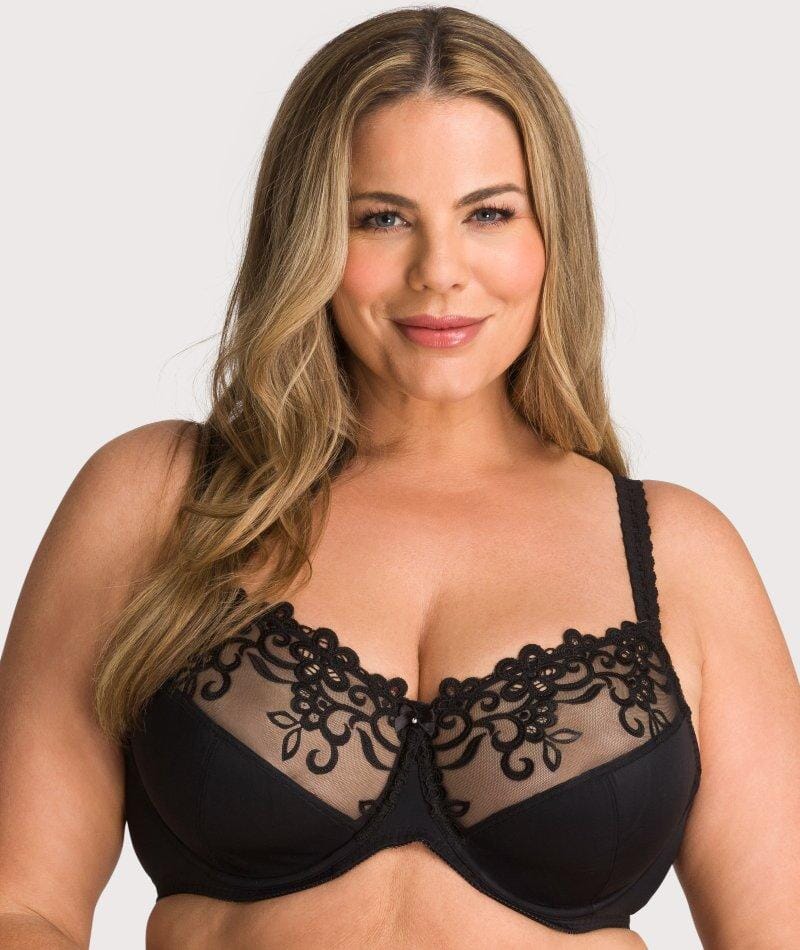 Fayreform Coral Underwire Bra - Black – Big Girls Don't Cry (Anymore)