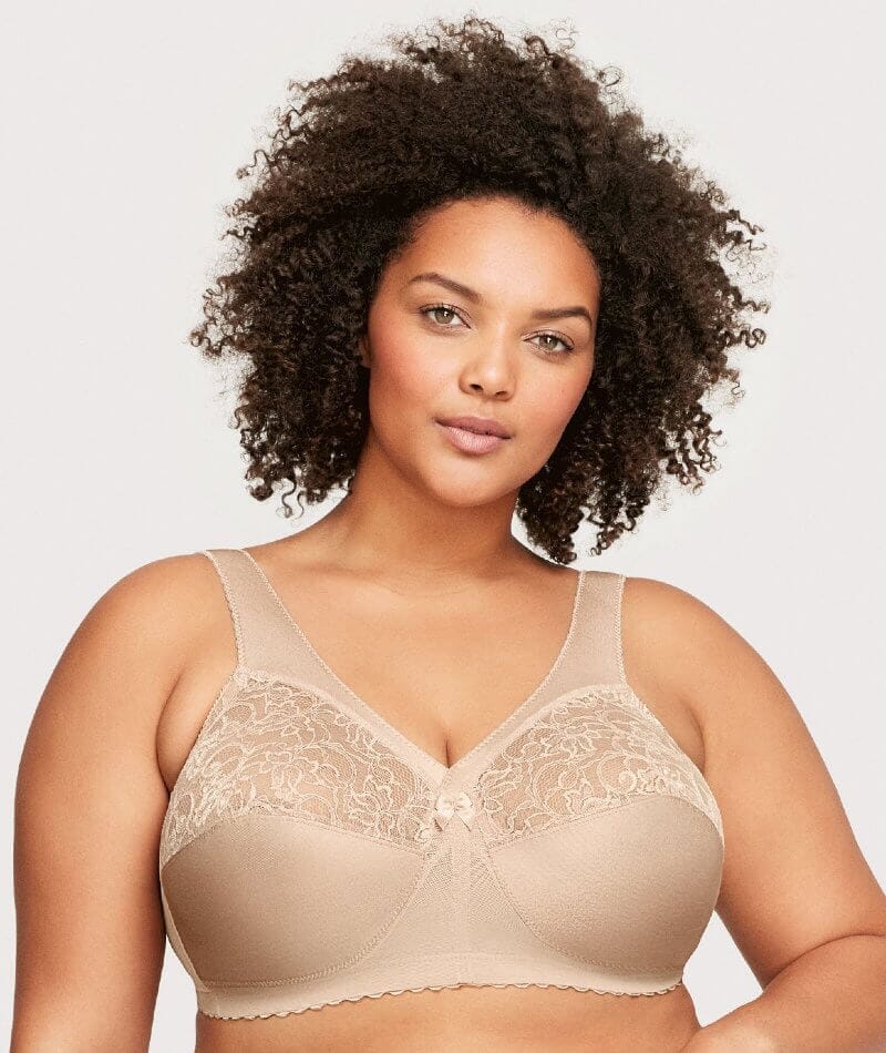 Glamorise MagicLift Original Wirefree Support Bra - Blush Bras