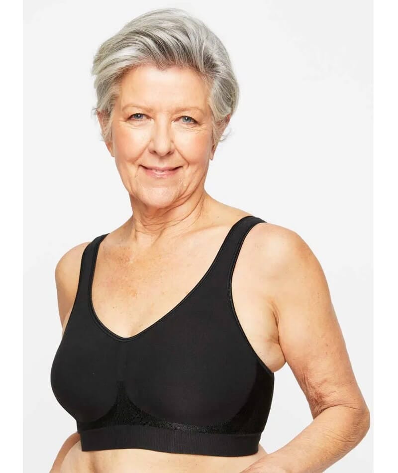 Playtex Play Comfort Revolution Wirefree Bra - Black Bras