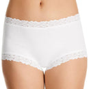 Jockey Parisienne Cotton Full Brief - White