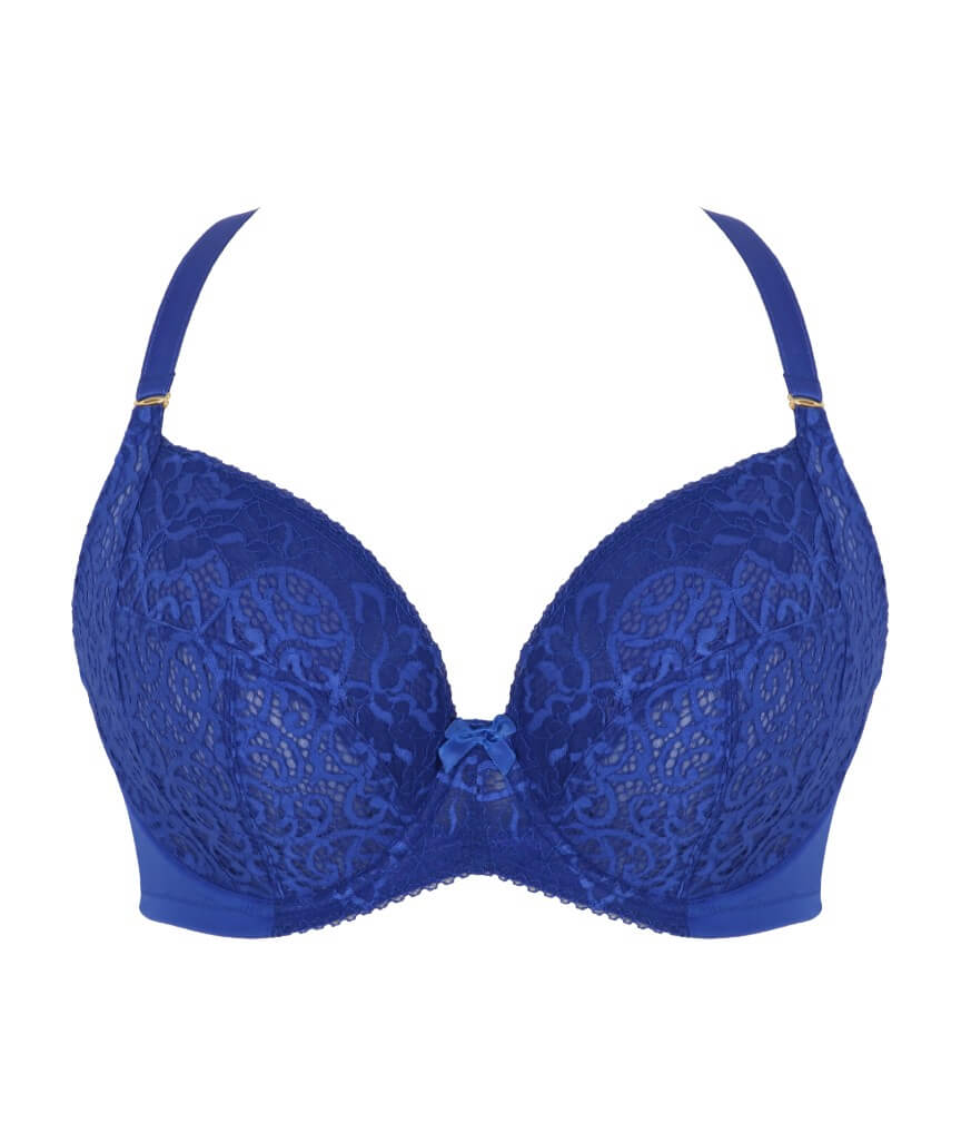 Sculptresse Estel Underwire Plunge Bra - Royal Blue