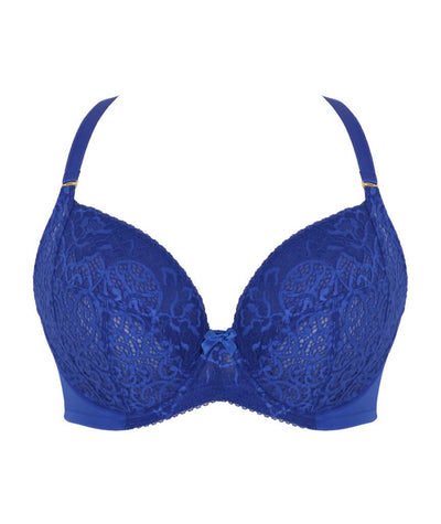 Sculptresse Estel Underwire Plunge Bra - Royal Blue