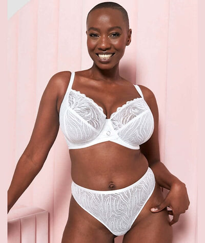 Curvy Kate Lace Daze Balcony Bra - White Bras 