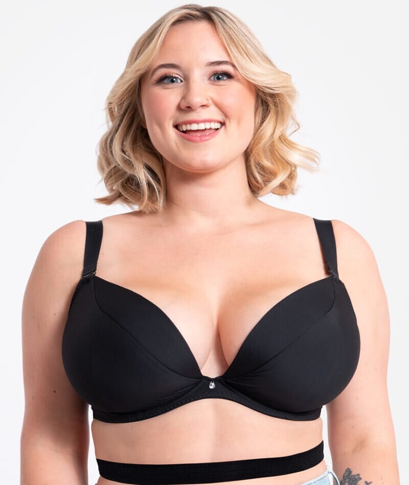 Curvy Kate SuperPlunge Multiway Plunge Bra - Black Bras  
