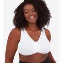 Leading Lady Laurel Wirefree Front Close Comfort Bra - White