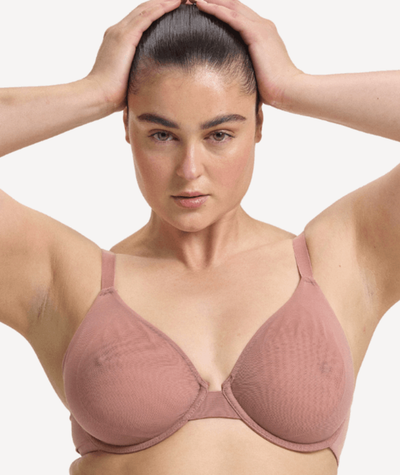 Nala Mesh Underwire Bra - Desert Dust – 10D