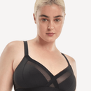 Nala Support Wirefree Bralette - Licorice