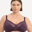 Nala Support Wirefree Bralette - Mulberry