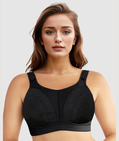 Parfait Active Wire-free Sports Bra - Black Bras 