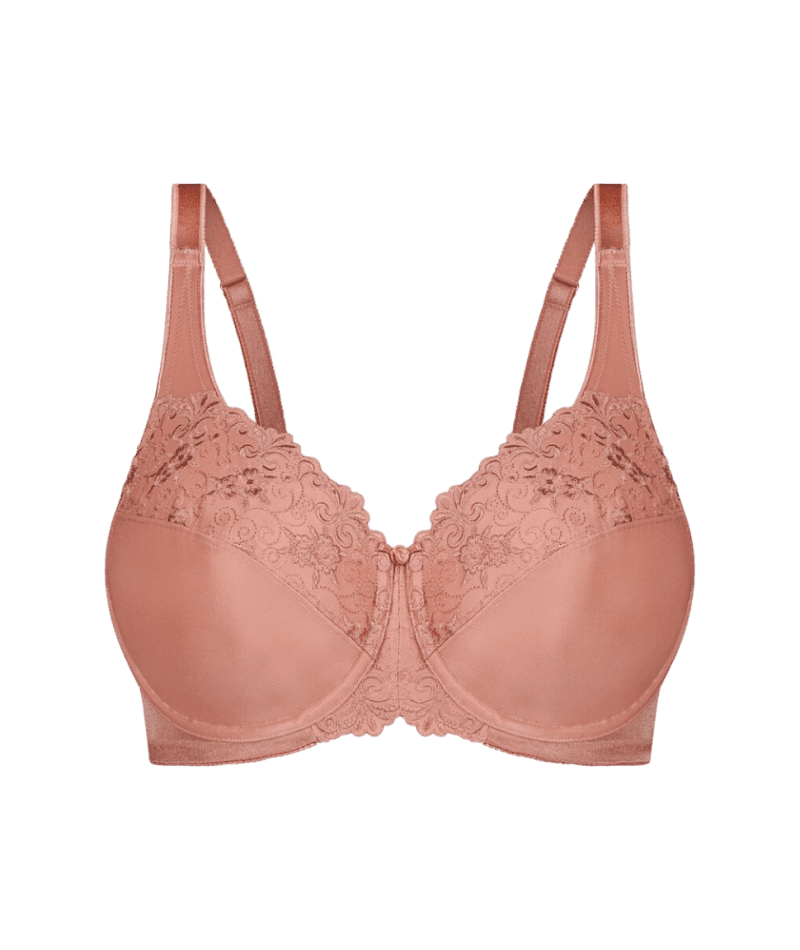 Triumph Embroidered Minimizer Bra - Indian Summer Bras 