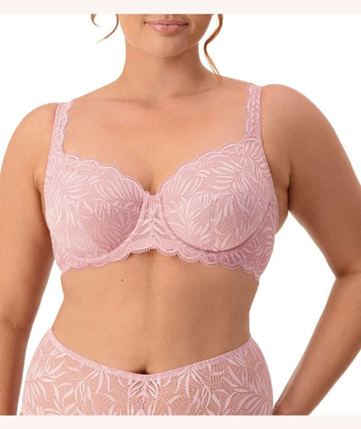 Triumph Essential Lace Balconette Bra - Sunrose Pink Bras 