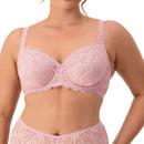 Triumph Essential Lace Balconette Bra - Sunrose Pink