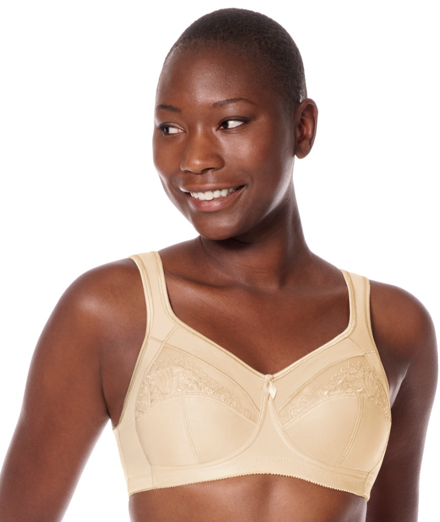 Amoena Isadora Wire-Free Bra - Sand 