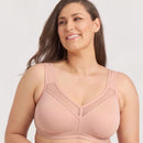 Ava & Audrey Faye Splice Wire-free Support Bra - Blush