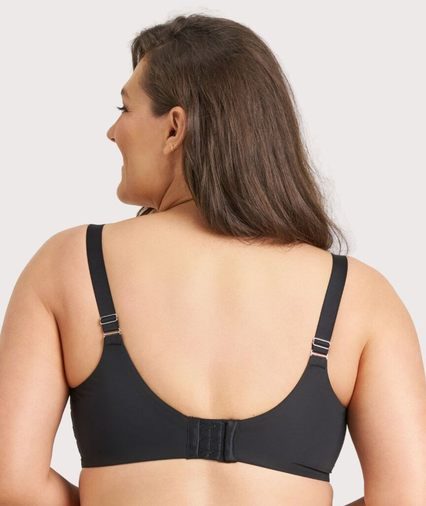 Ava & Audrey Jacqueline Lace Full Cup Underwire Bra - Black/Nude