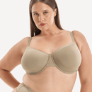 Nala Bio Balconette Bra - Porcini Mushroom