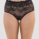 Bendon All Lacey Full Brief - Black