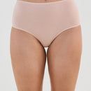 Bendon Cotton and Lace Full Brief - Latte