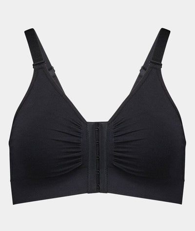 Bendon Restore Front Opening Wire-Free Bra - Black Bras 