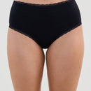 Bendon Stretch Cotton Full Brief - Black