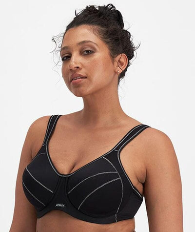 Berlei Full Support Sport Underwire Bra - Black