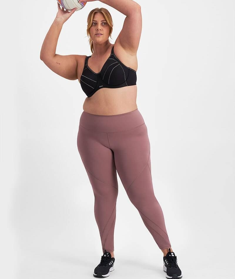 Berlei Full Support Sport Underwire Bra - Black Bras 