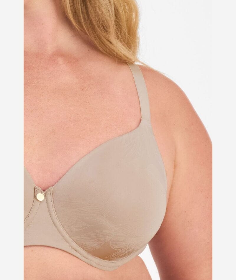 Berlei Lift and Shape Non-Padded Underwire Bra - Contemporary Floral Nude Bras 