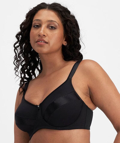 Berlei Minimising Comfort Bra - Black Bras 