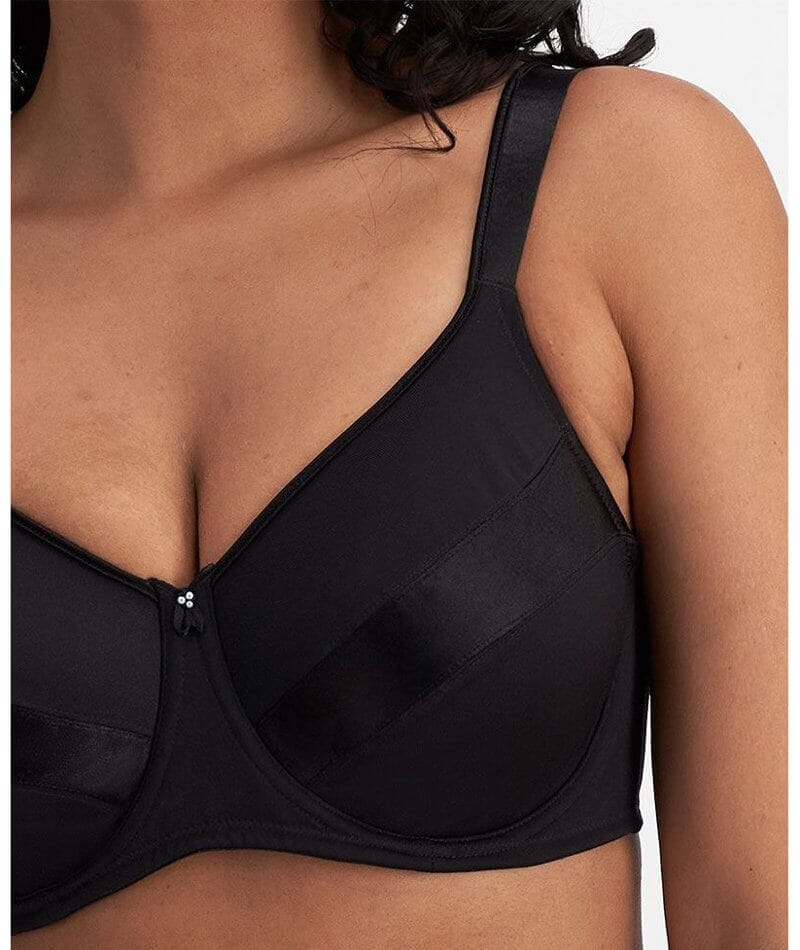 Berlei Minimising Comfort Bra - Black Bras 