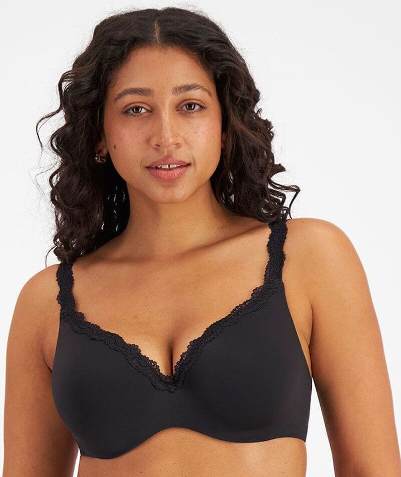 Berlei New Barely There Luxe Contour Bra - Black Bras  