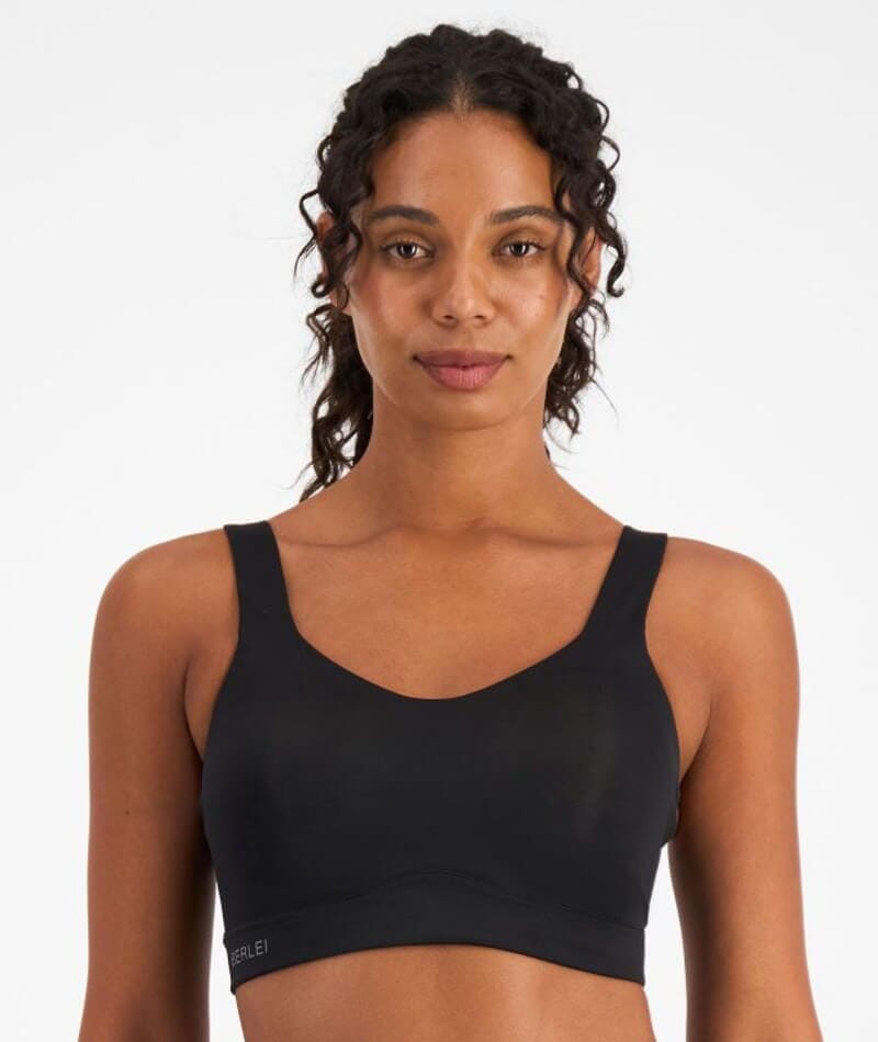 Berlei Smooth Power Wire-free Sports Bra - Black Bras 