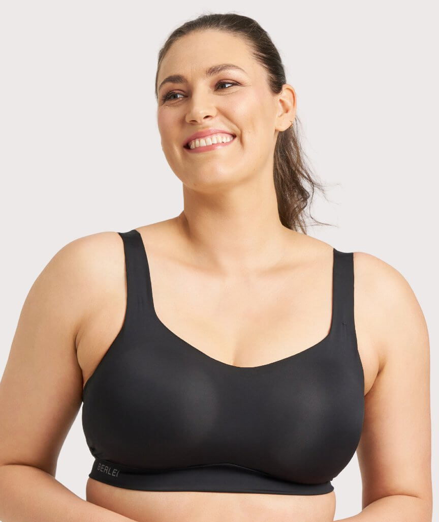 Berlei Smooth Power Wire-free Sports Bra - Black 