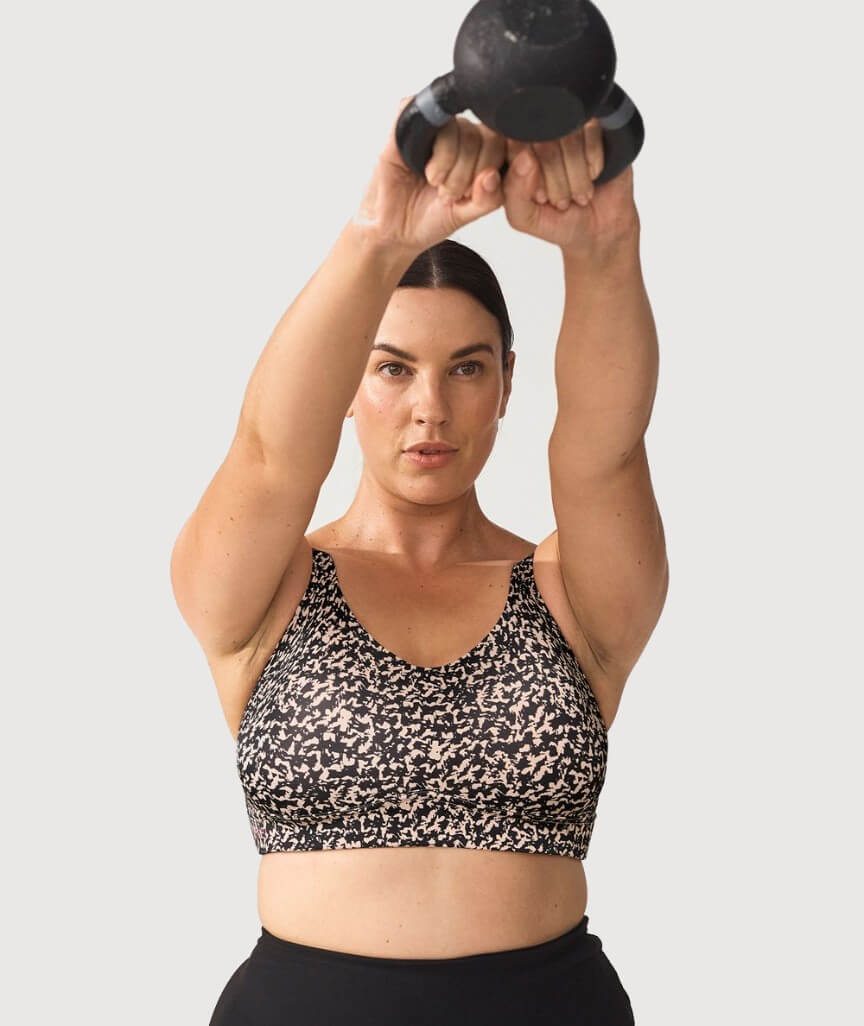 Berlei Smooth Power Wire-free Sports Bra - Granite Mirage