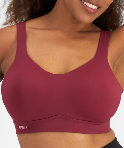 Berlei Smooth Power Wire-free Sports Bra - Heartleft – 3XL D-DD