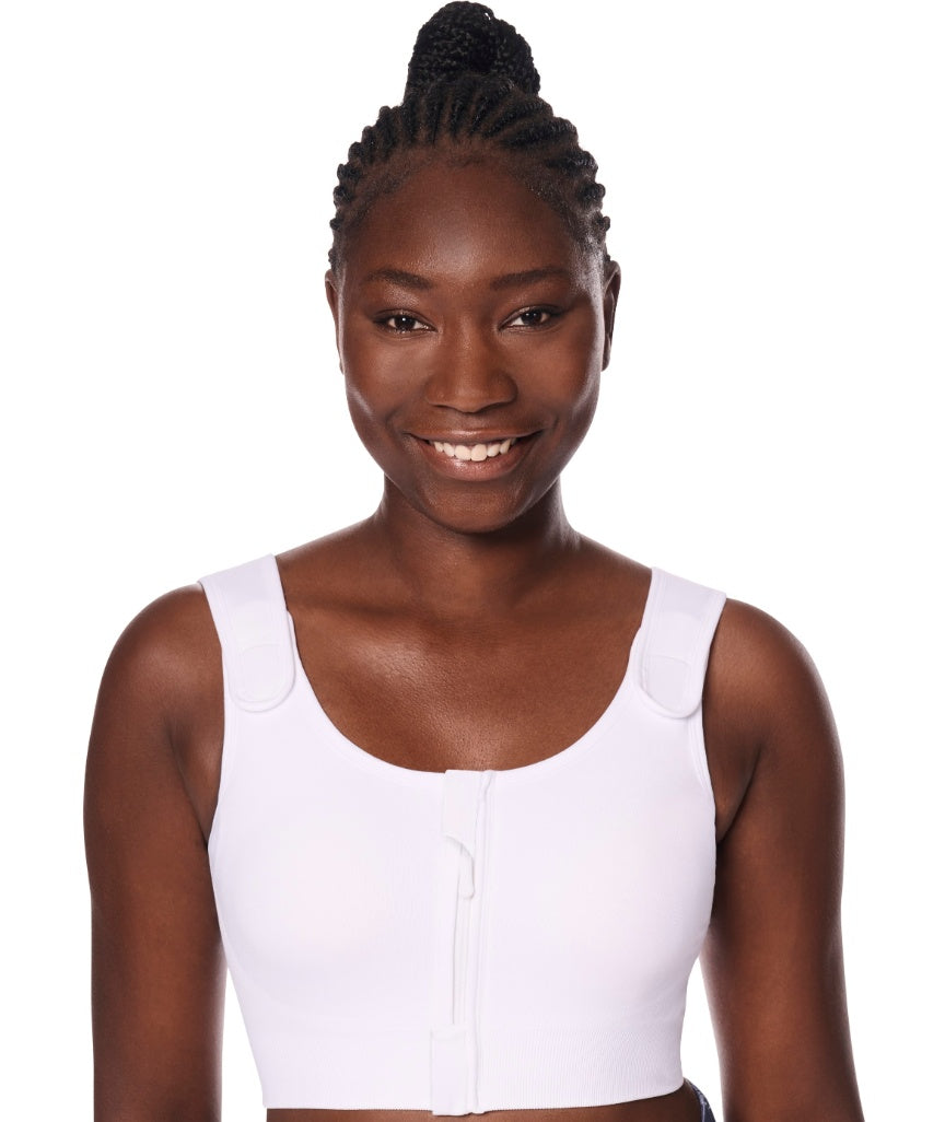 Amoena Pamela Post Surgery Bra - White 