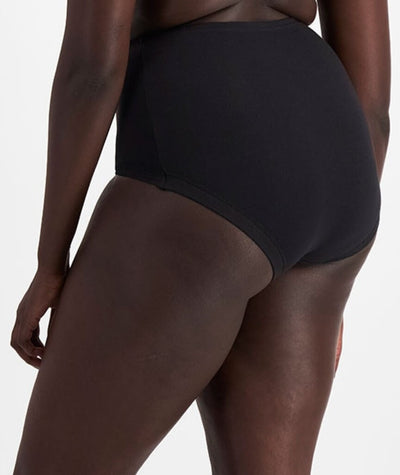 Bonds Cottontails Full Brief With Lycra 2 Pack - Black