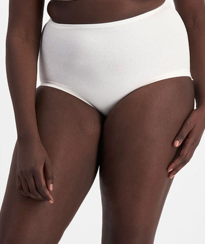 Bonds Cottontails Full Brief With Lycra 3 Pack - White