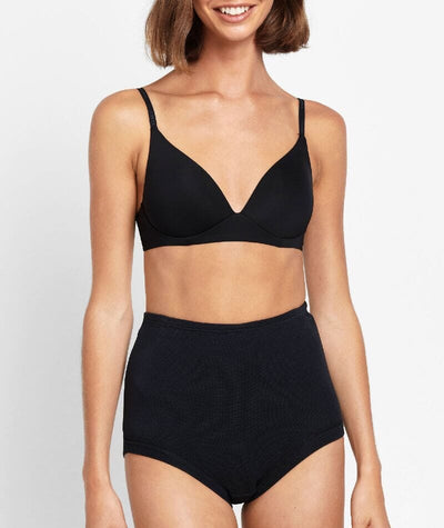 Bonds Cottontails Full Brief With Lycra 3 Pack - Black