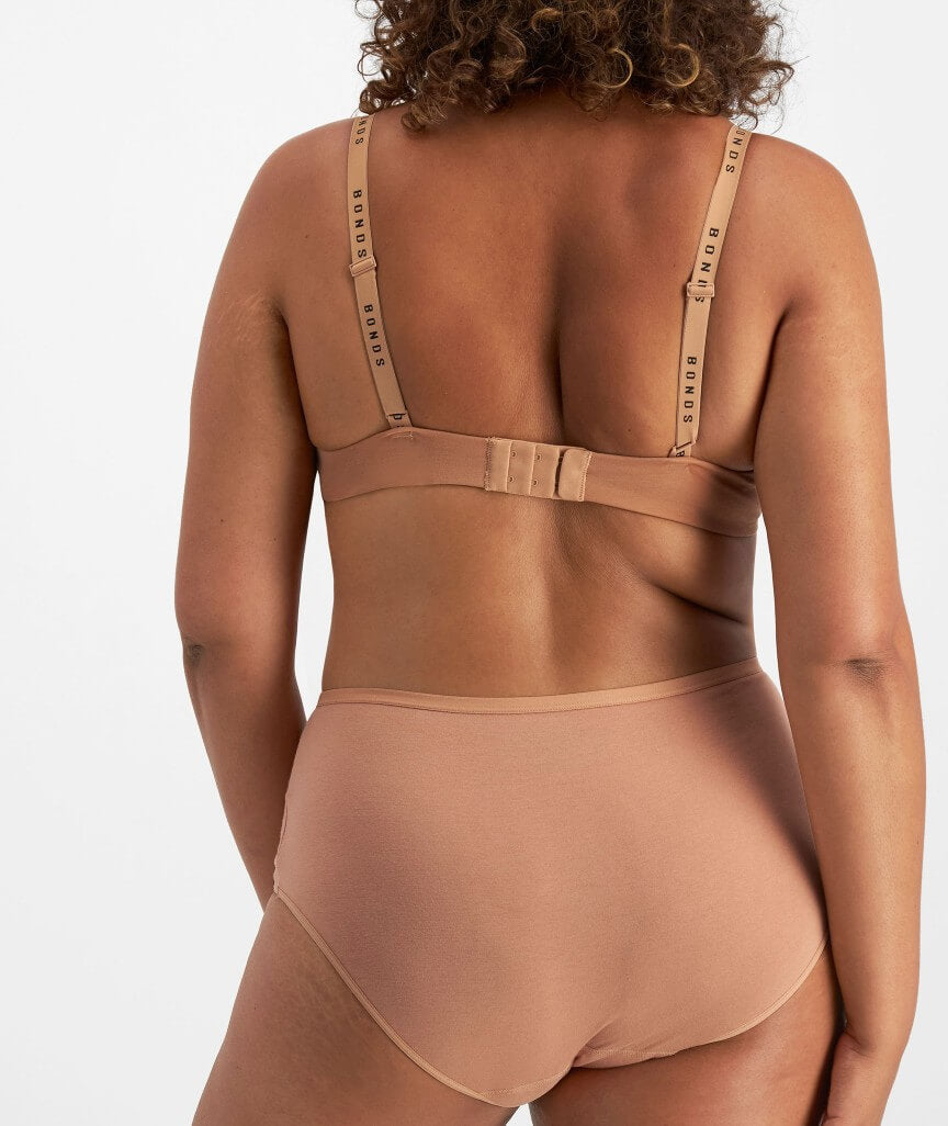 Bonds Damn Dry Full Brief - Blush Latte