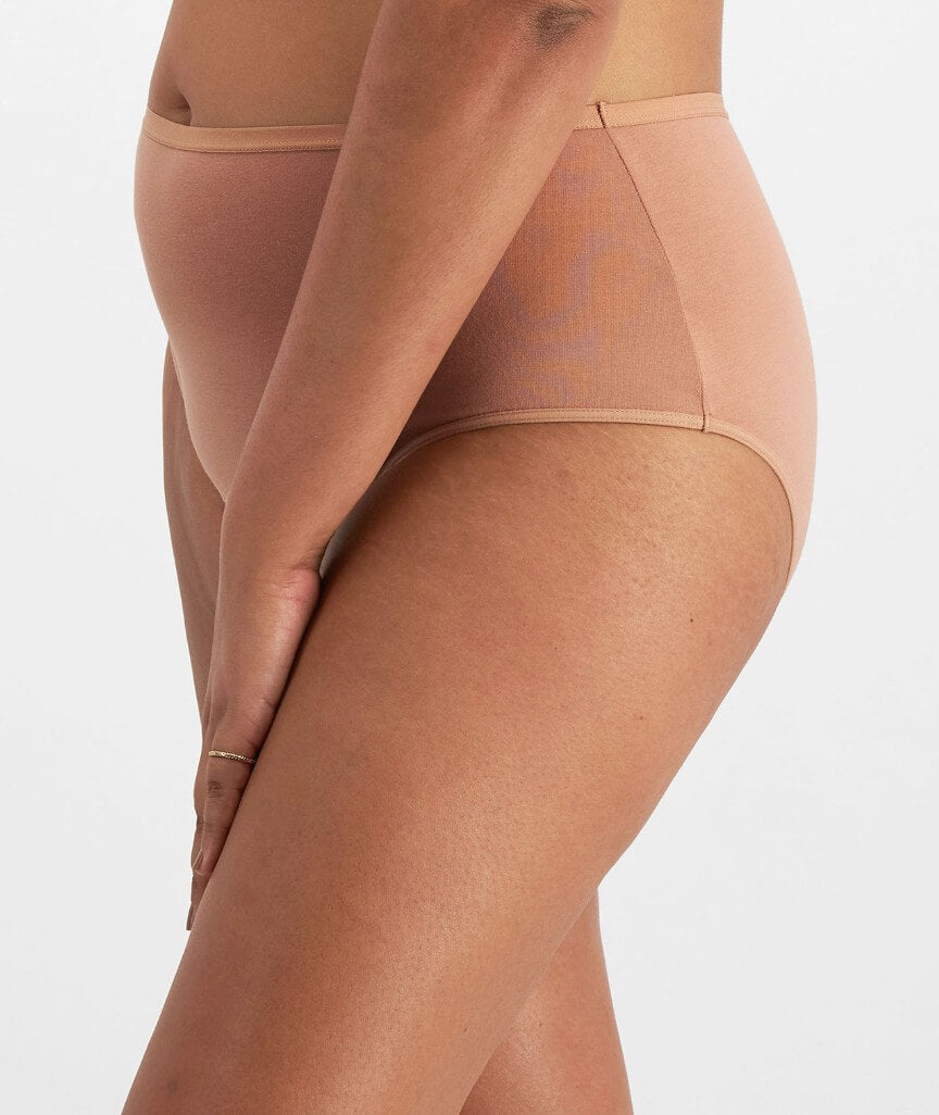 Bonds Damn Dry Full Brief - Blush Latte